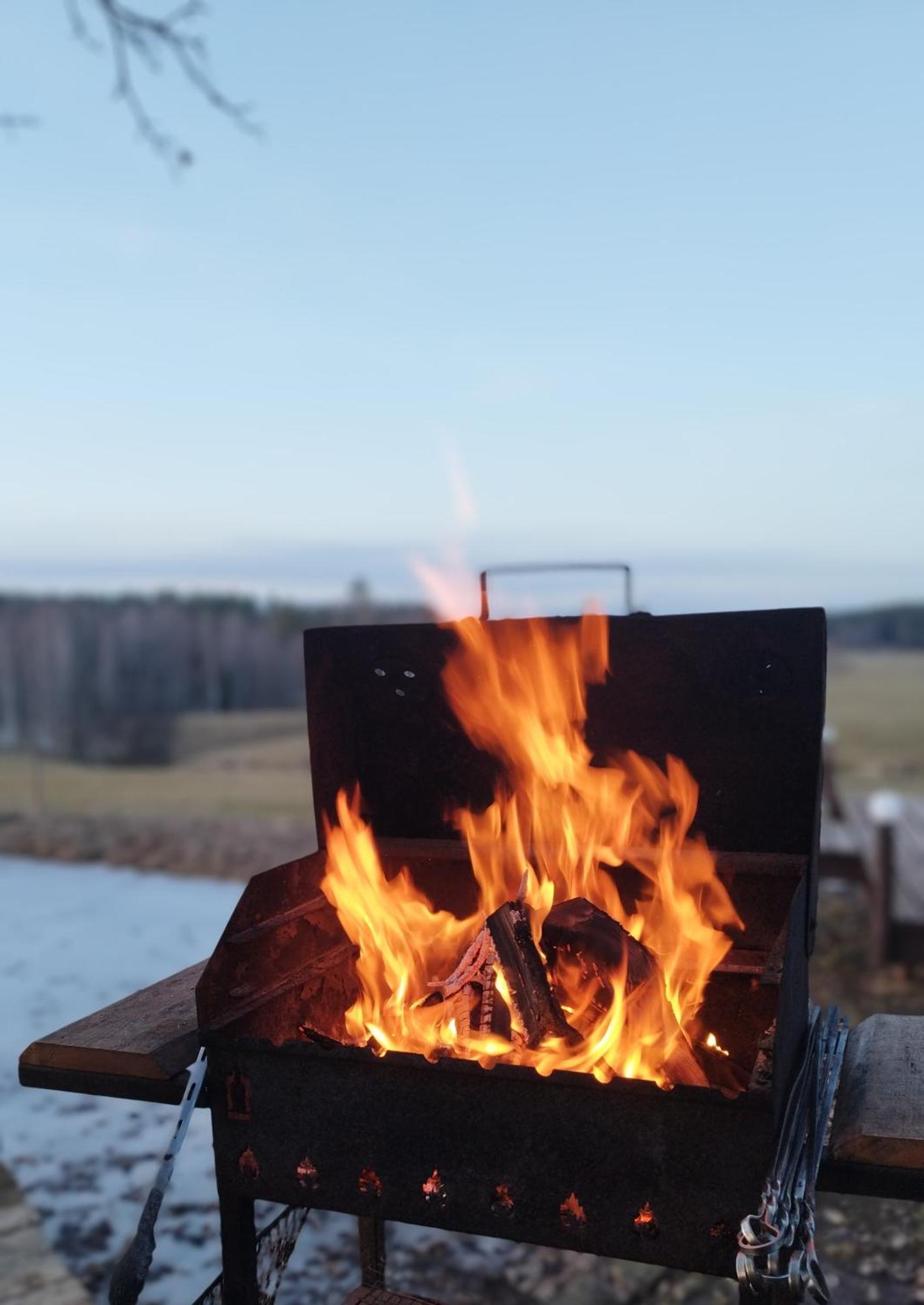 Straupe Guesthouse, Sauna & Jacuzzi In Gauja Valley - Kakukalns מראה חיצוני תמונה