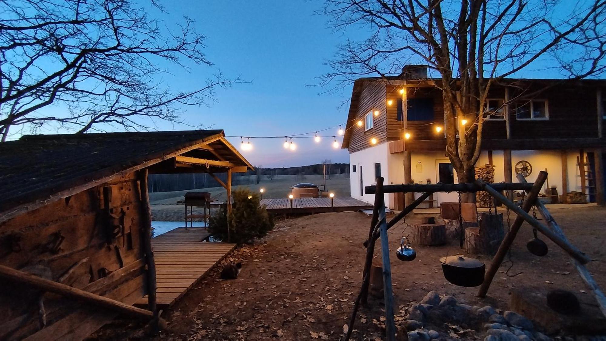 Straupe Guesthouse, Sauna & Jacuzzi In Gauja Valley - Kakukalns מראה חיצוני תמונה