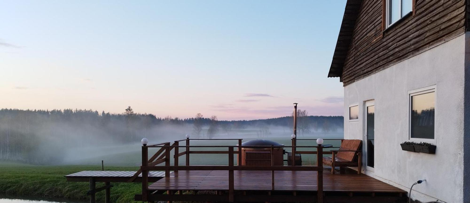 Straupe Guesthouse, Sauna & Jacuzzi In Gauja Valley - Kakukalns מראה חיצוני תמונה