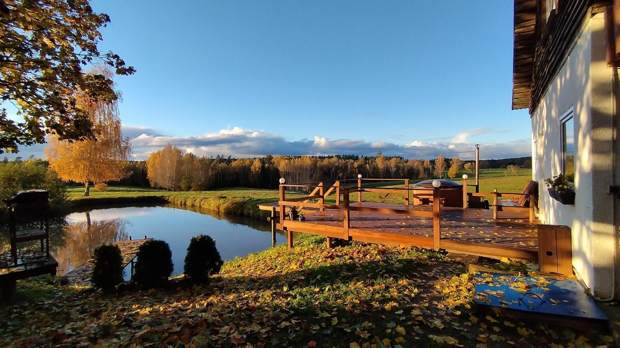 Straupe Guesthouse, Sauna & Jacuzzi In Gauja Valley - Kakukalns מראה חיצוני תמונה